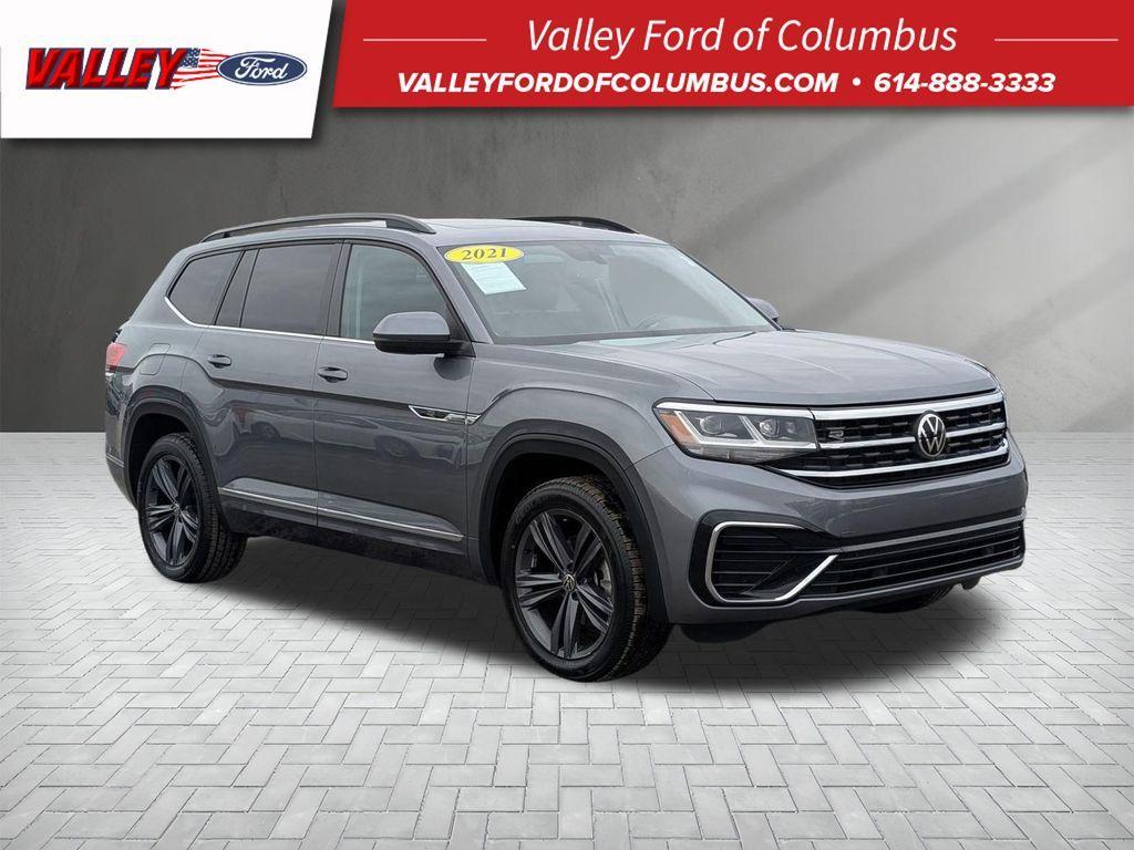 used 2021 Volkswagen Atlas car, priced at $21,988