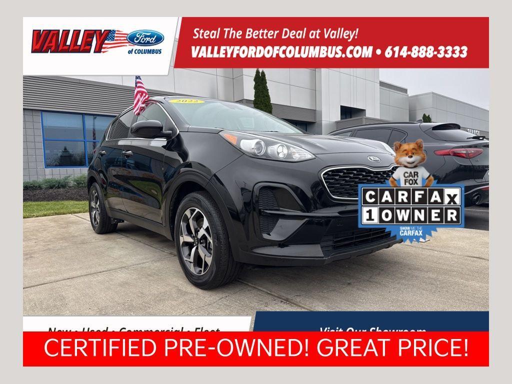 used 2022 Kia Sportage car, priced at $14,999
