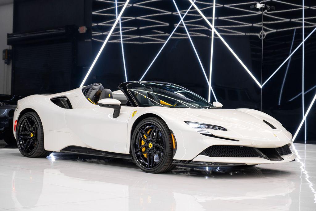 used 2024 Ferrari SF90 Spider car, priced at $579,980
