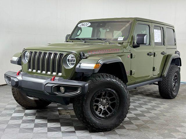 used 2021 Jeep Wrangler Unlimited car, priced at $37,527