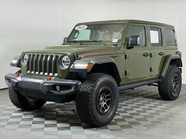 used 2021 Jeep Wrangler Unlimited car, priced at $37,527
