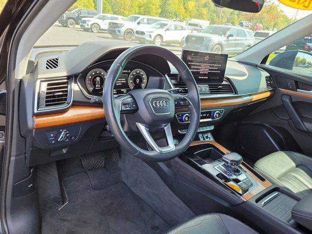 used 2021 Audi Q5 car, priced at $24,500