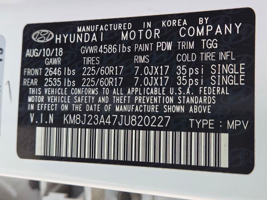 used 2018 Hyundai Tucson car, priced at $13,165