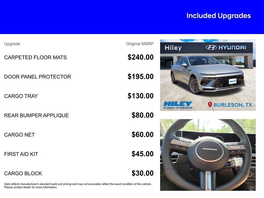 new 2025 Hyundai Sonata Hybrid car, priced at $33,999