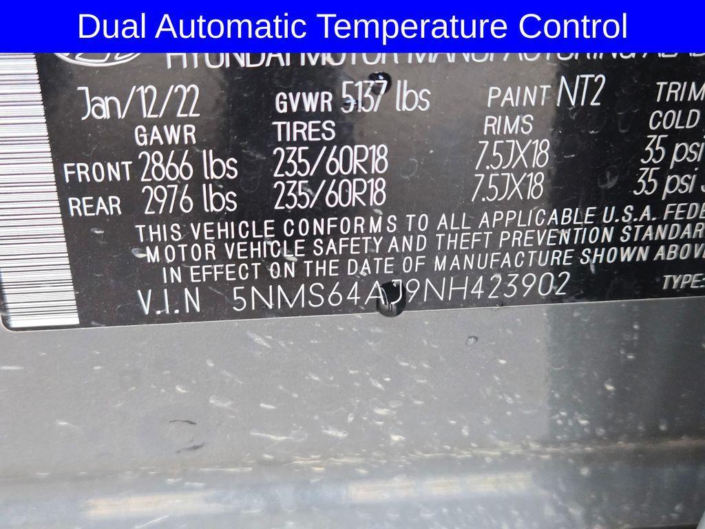 used 2022 Hyundai Santa Fe car, priced at $21,455