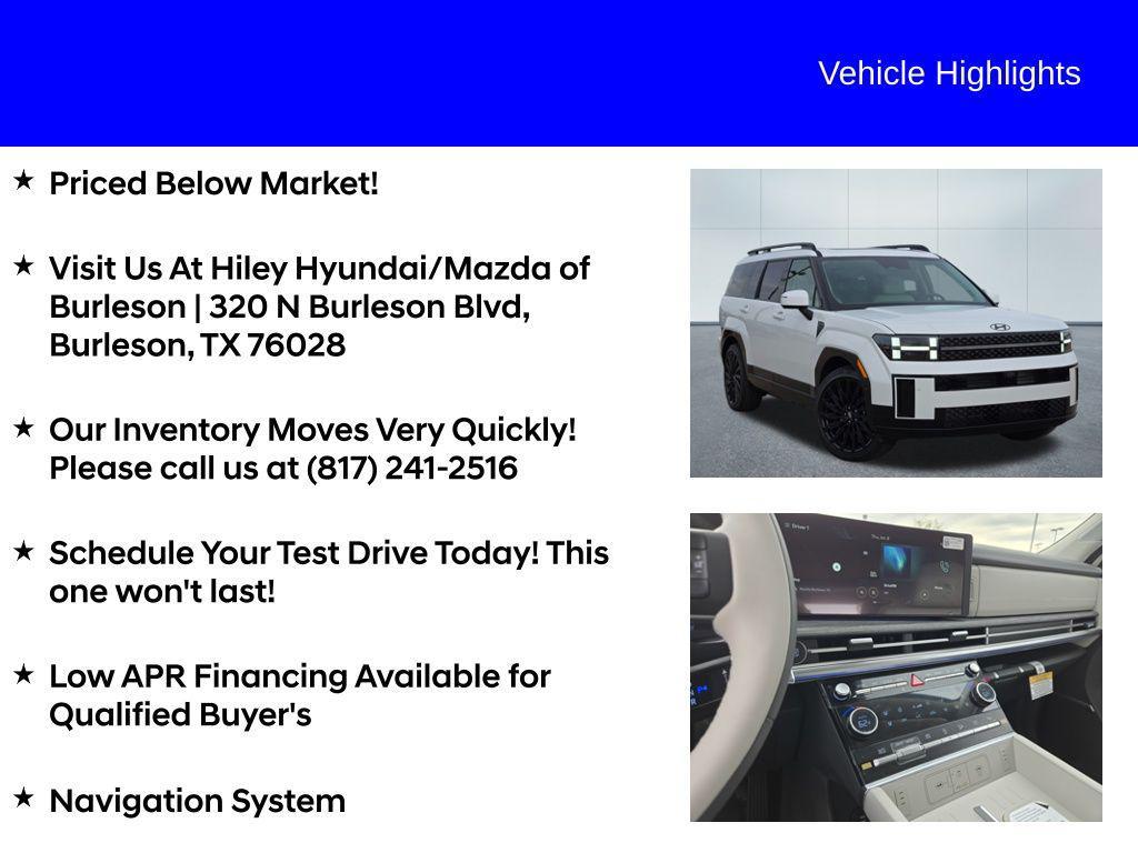 new 2026 Hyundai Santa Fe car, priced at $49,371