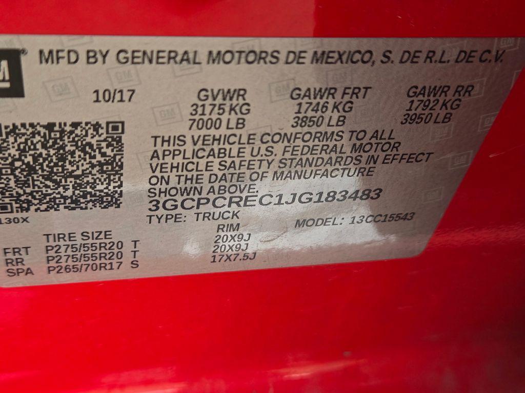 used 2018 Chevrolet Silverado 1500 car, priced at $21,673