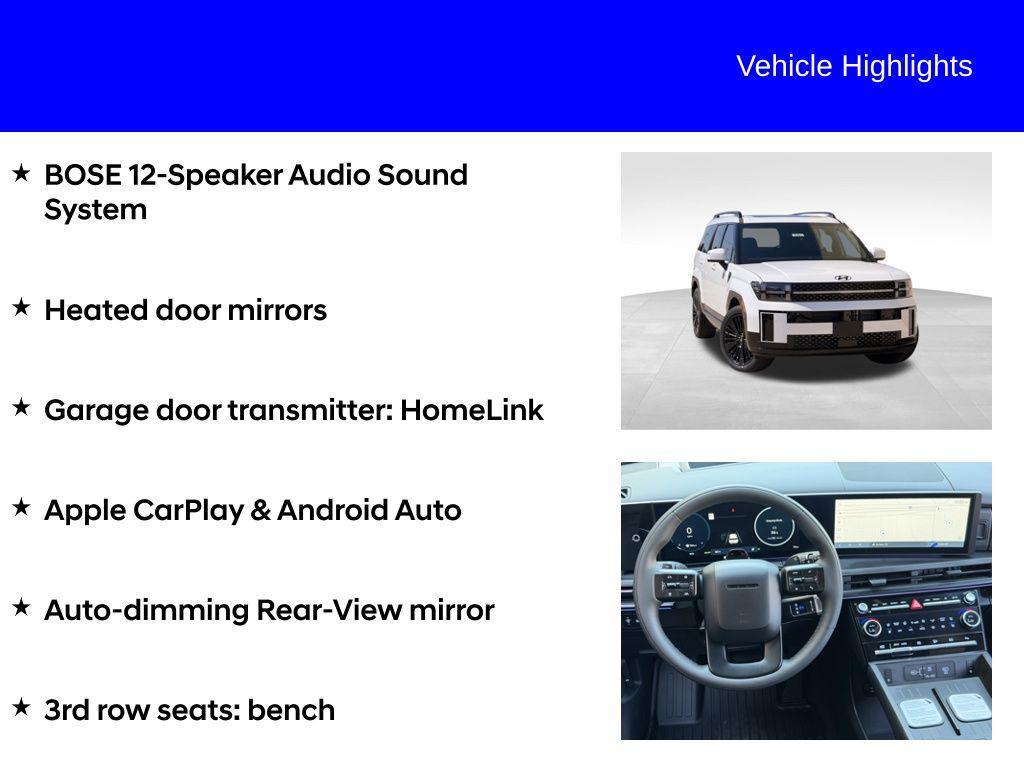 new 2026 Hyundai SANTA FE HEV car, priced at $49,321