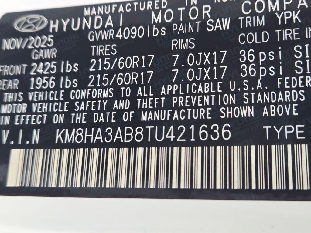 new 2026 Hyundai Kona car, priced at $25,753