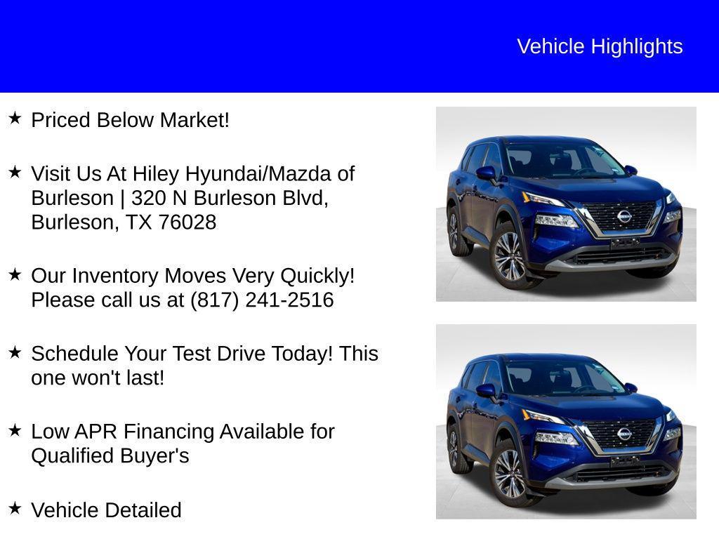 used 2022 Nissan Rogue car, priced at $18,777