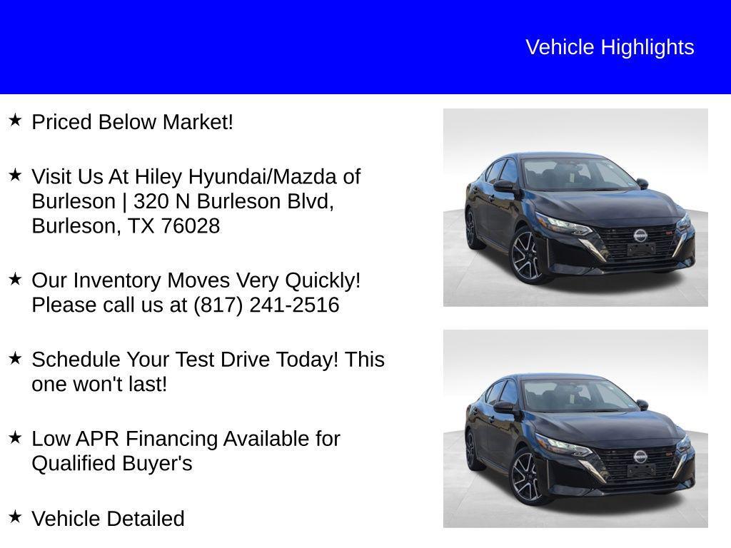 used 2024 Nissan Sentra car, priced at $20,477
