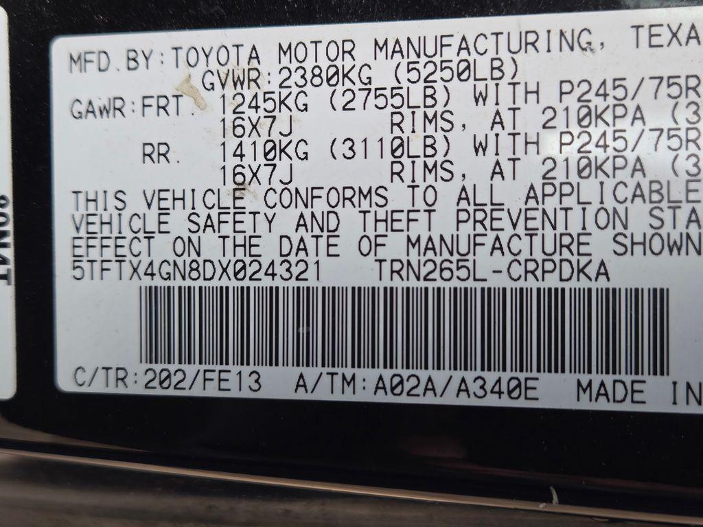 used 2013 Toyota Tacoma car, priced at $14,267