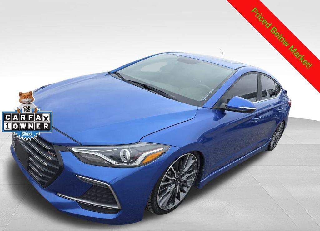 used 2018 Hyundai Elantra car, priced at $15,481