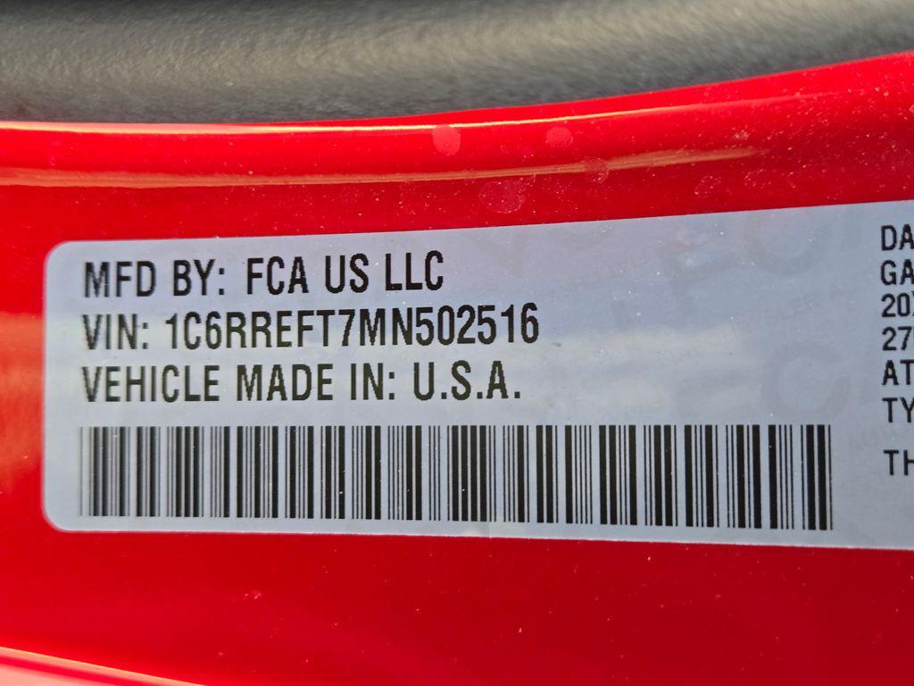 used 2021 Ram 1500 car, priced at $35,130