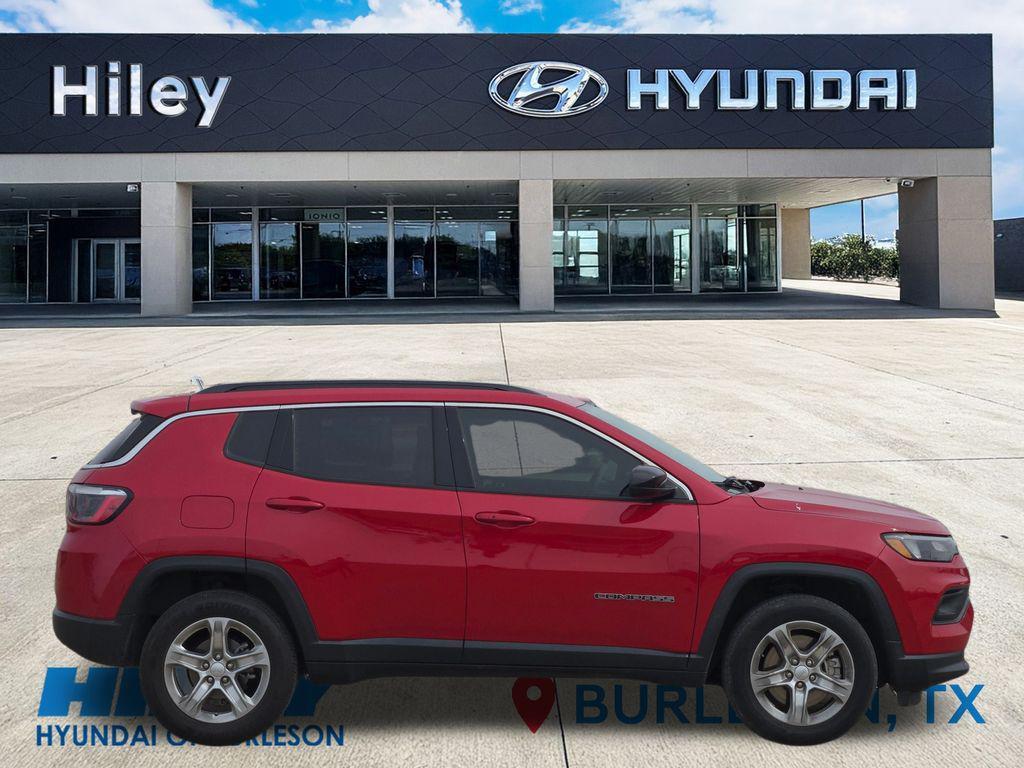 used 2023 Jeep Compass car, priced at $20,210