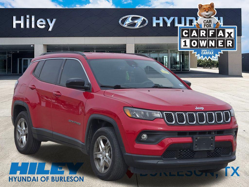 used 2023 Jeep Compass car, priced at $20,210