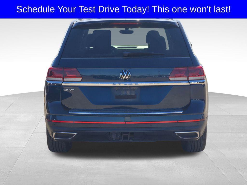 used 2021 Volkswagen Atlas car, priced at $19,077