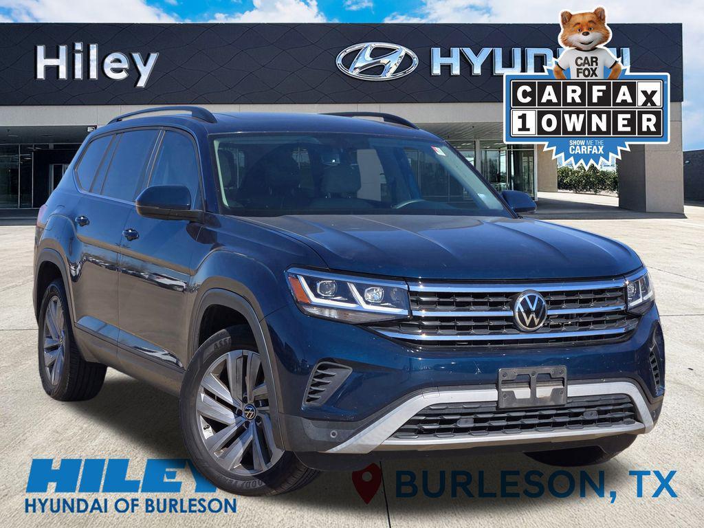 used 2021 Volkswagen Atlas car, priced at $18,977