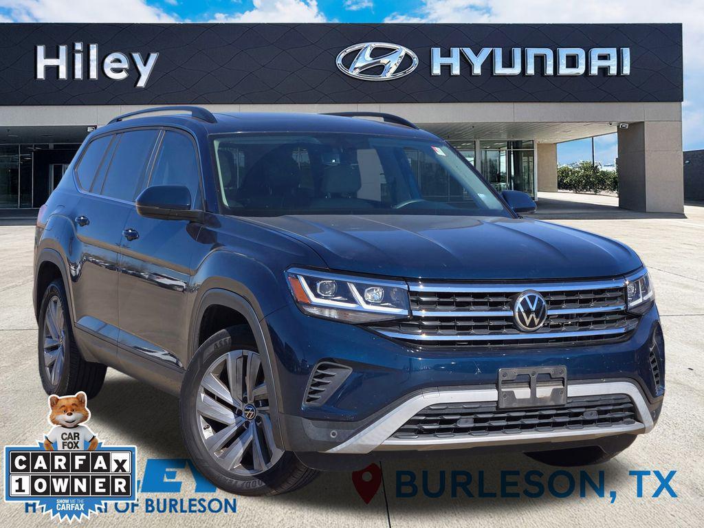 used 2021 Volkswagen Atlas car, priced at $18,799