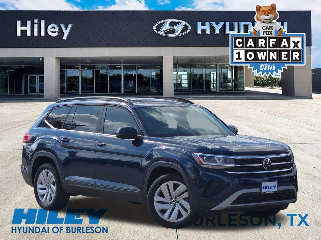 used 2021 Volkswagen Atlas car, priced at $18,296