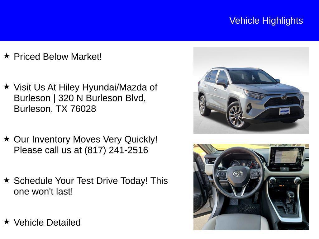 used 2019 Toyota RAV4 car, priced at $24,447