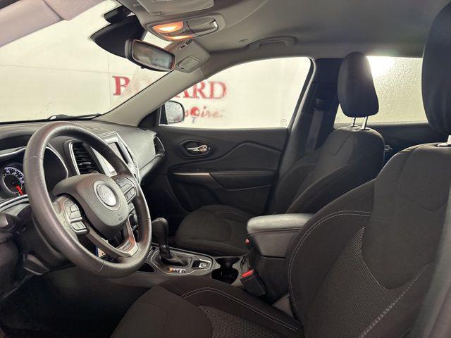 used 2021 Jeep Cherokee car, priced at $17,250