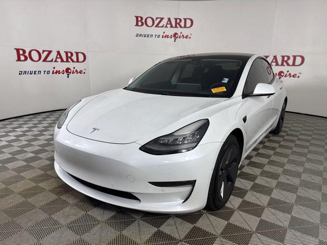 used 2021 Tesla Model 3 car, priced at $19,500