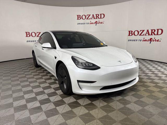 used 2021 Tesla Model 3 car, priced at $19,500