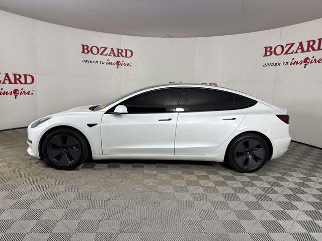used 2021 Tesla Model 3 car, priced at $19,500