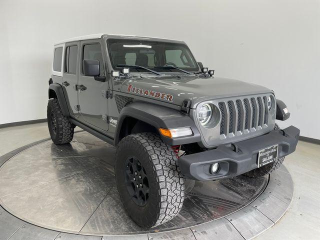 used 2021 Jeep Wrangler Unlimited car, priced at $21,997