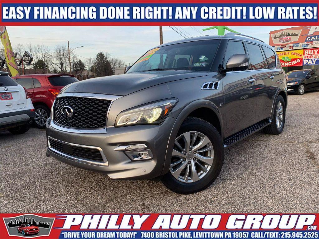 used 2017 INFINITI QX80 car, priced at $24,885