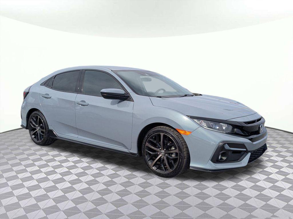 used 2021 Honda Civic car, priced at $21,395