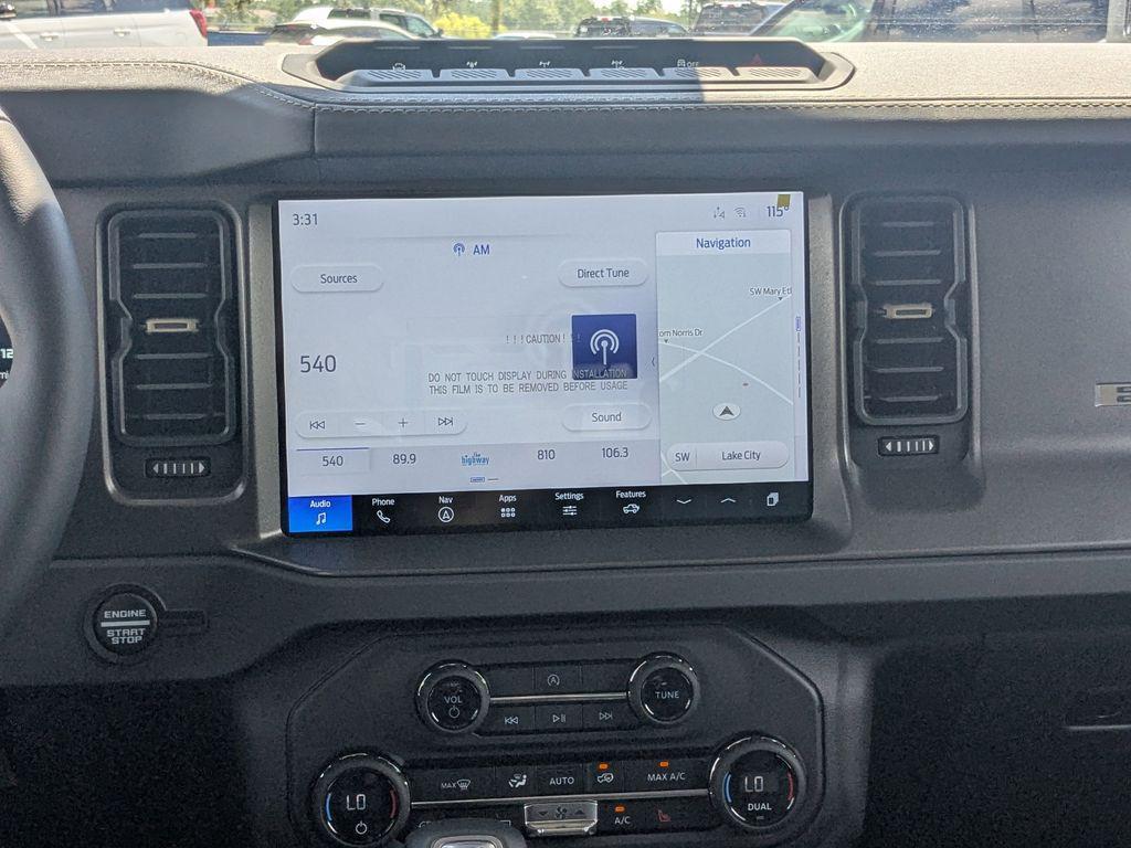 new 2025 Ford Bronco car, priced at $55,190