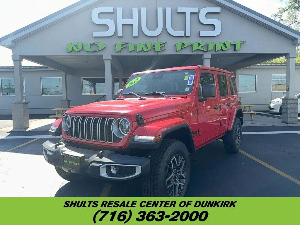 used 2025 Jeep Wrangler car, priced at $39,999