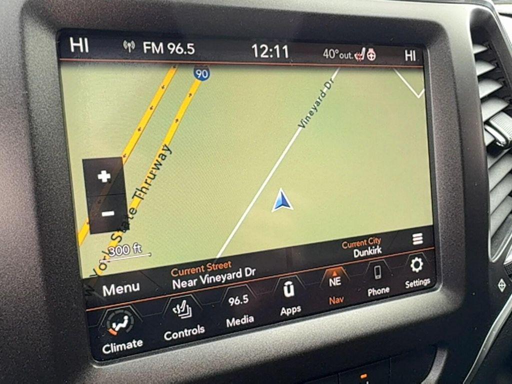 used 2021 Jeep Cherokee car, priced at $23,900