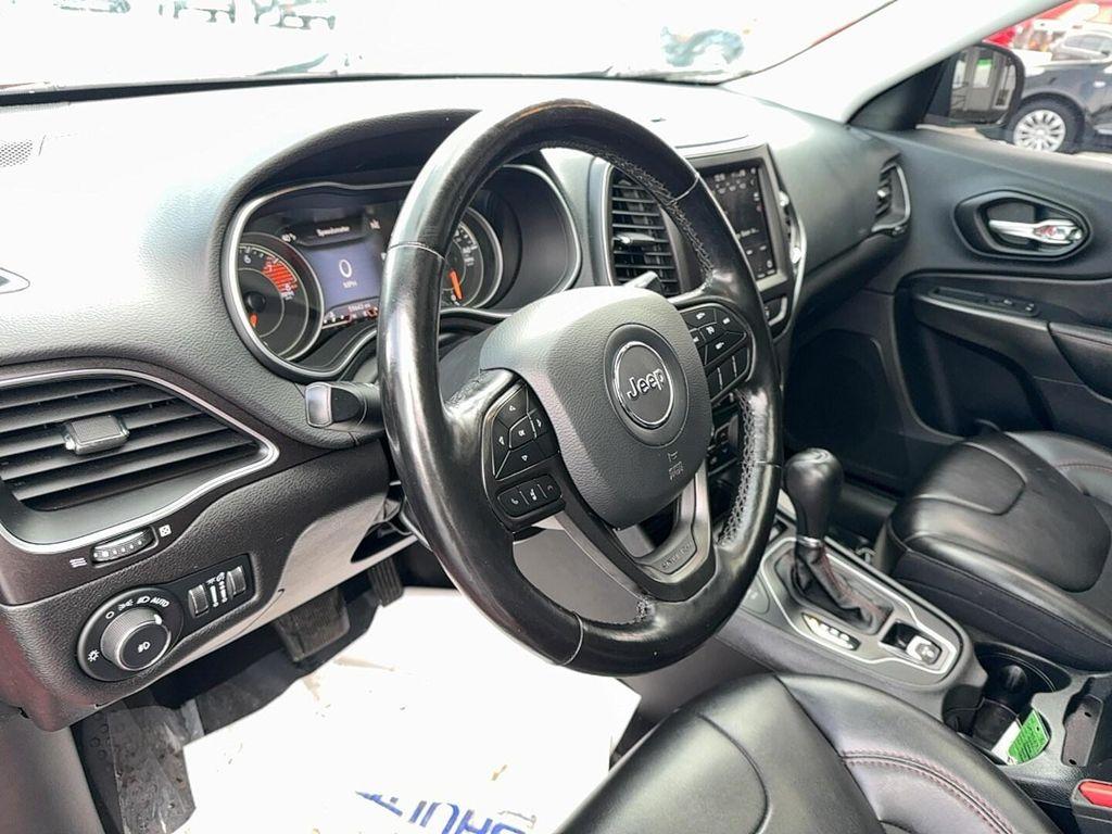 used 2021 Jeep Cherokee car, priced at $23,900