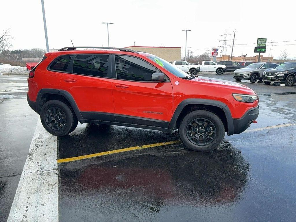 used 2021 Jeep Cherokee car, priced at $23,900