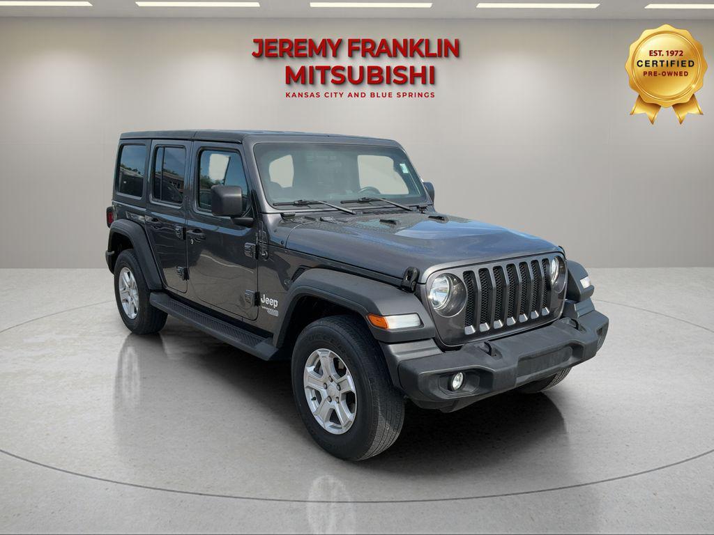 used 2018 Jeep Wrangler Unlimited car, priced at $21,988