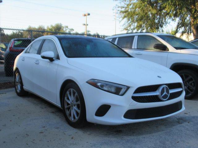 used 2021 Mercedes-Benz A-Class car, priced at $25,500