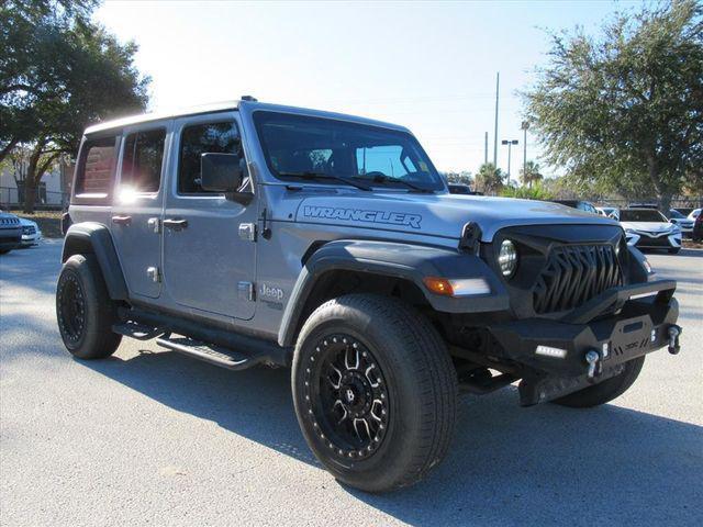 used 2019 Jeep Wrangler Unlimited car, priced at $20,991