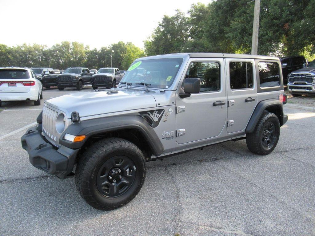 used 2020 Jeep Wrangler Unlimited car, priced at $24,923
