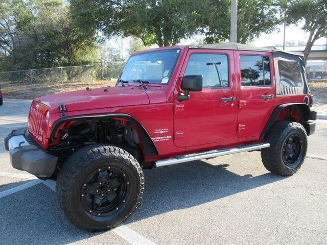 used 2010 Jeep Wrangler Unlimited car, priced at $12,991