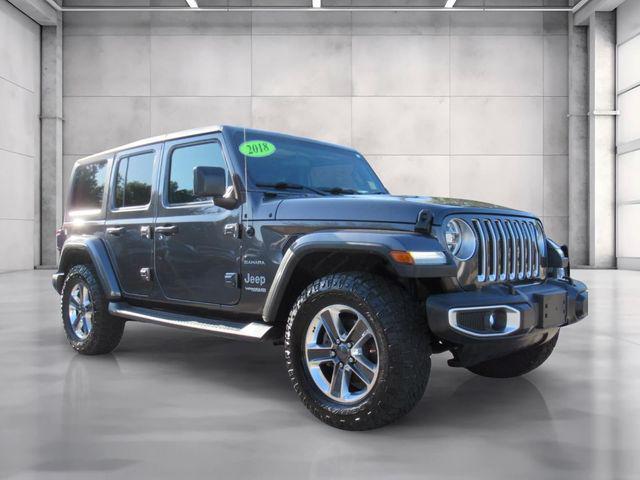 used 2018 Jeep Wrangler Unlimited car, priced at $25,913