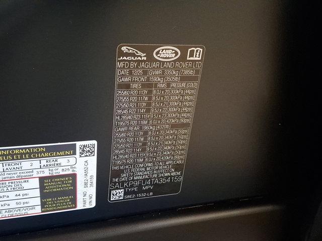 new 2026 Land Rover Range Rover car, priced at $146,205