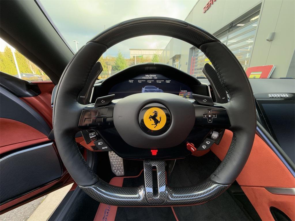 used 2025 Ferrari Roma Spider car, priced at $403,849
