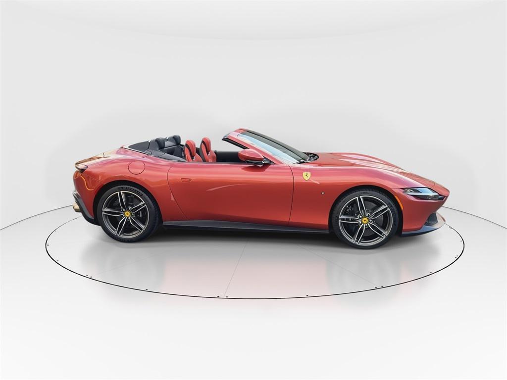 used 2025 Ferrari Roma Spider car, priced at $403,849