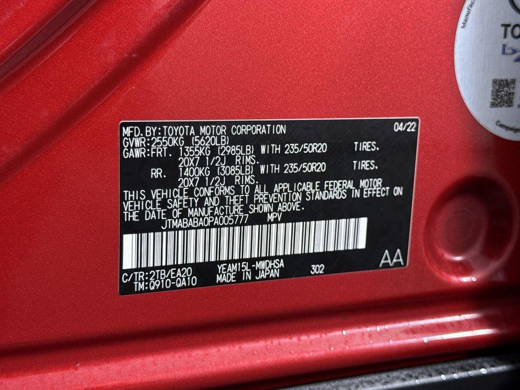 used 2023 Toyota bZ4X car, priced at $23,971