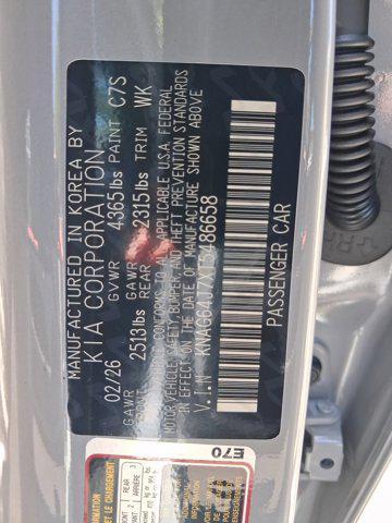 new 2026 Kia K5 car, priced at $33,275