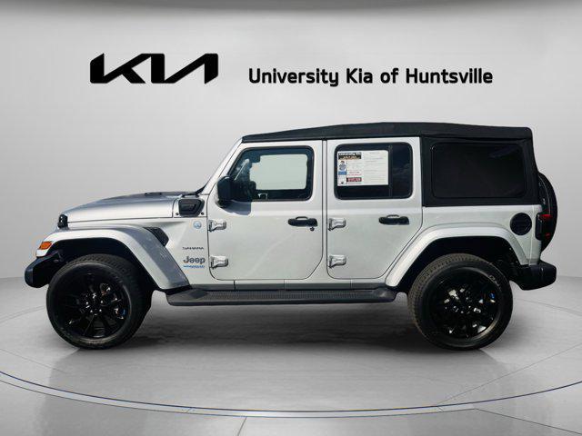 used 2022 Jeep Wrangler Unlimited 4xe car, priced at $27,995