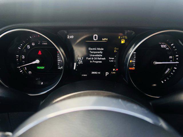 used 2022 Jeep Wrangler Unlimited 4xe car, priced at $27,995